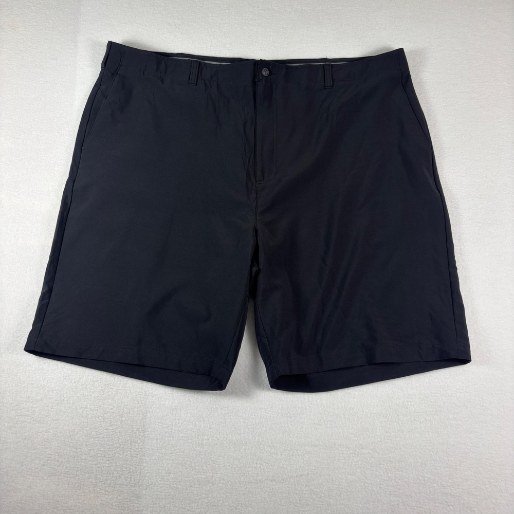 Ben Hogan Mens 40 Black Performance Golf Shorts Flat Front Stretch‎ Active Flex